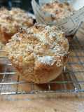 🍎 muffin aux pommes et streusel croustillant (sans gluten)