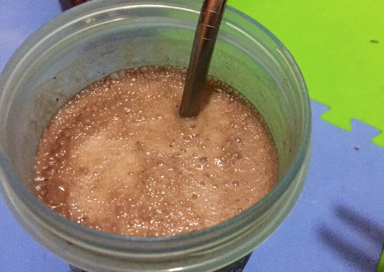 {Cara Membuat Es Susu Kurma Coklat 🥤 Untuk Pemula