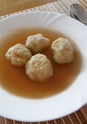 Krumpligombócleves recept fotója