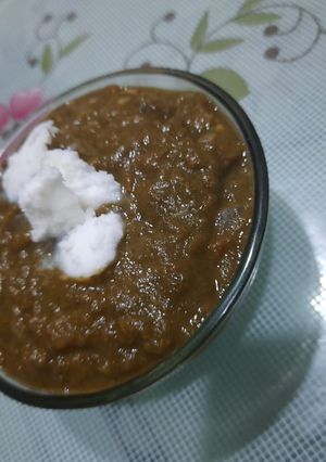 A picture of Sarso ka sag.