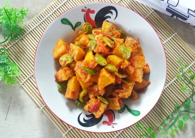 Balado Kentang Pete