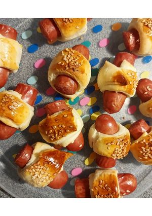 Une photo de Feuilletés à la saucisse