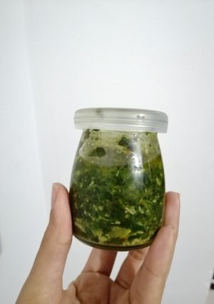Una foto de Salsa pesto