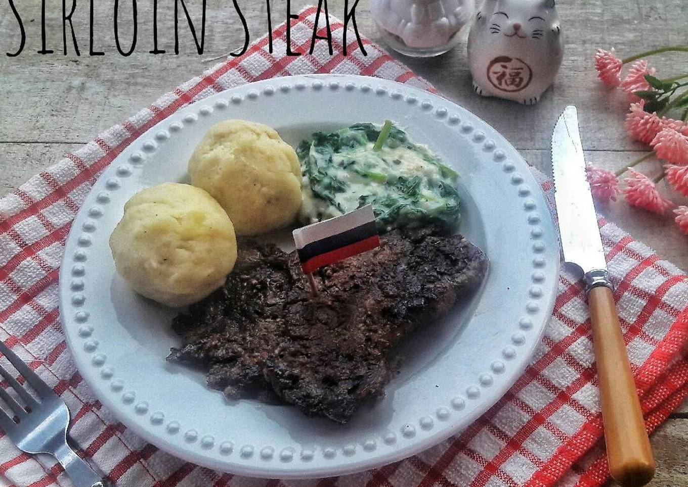 Sirloin Steak Ala Holycow