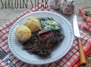 Foto resep Sirloin Steak Ala Holycow