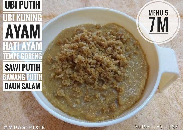 Resep Mpasi 7m 4 Chloetempe Goreng Ubi Hati Ayam Sawi Putih Yang Enak