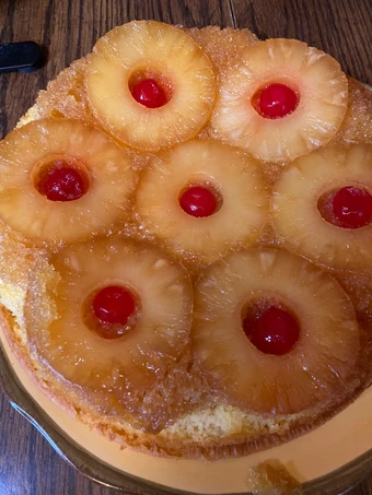 Recipe Smoked pineapple upside down cake which Delicious