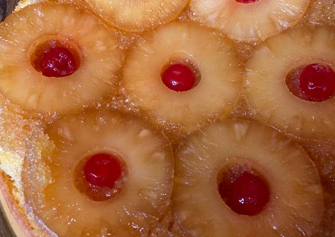 Step-by-Step Guide to Make Speedy Smoked pineapple upside down cake