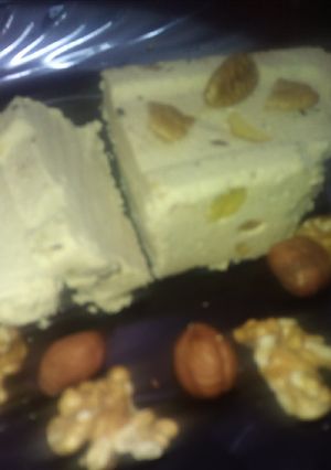 صورة لوصفة حلوة الترك او الطحينية
