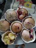 Muffins de arándanos