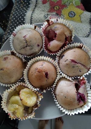 Una foto de Muffins de arándanos