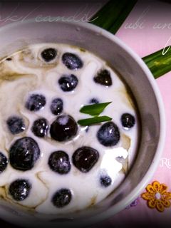 Foto resep #Candil ketan hitam&Ubi ungu