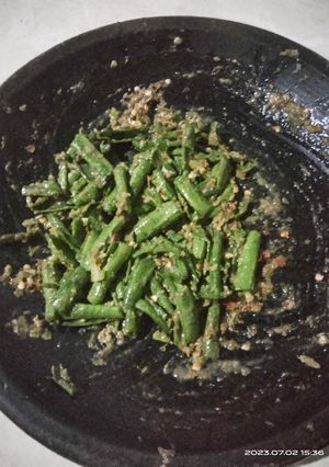 Foto resep Sambal Gebel (sambal kacang panjang)