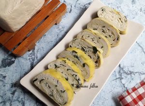 Foto resep Rolade tahu daun kelor sehat no minyak