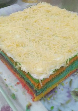 Foto resep Rainbow Cake