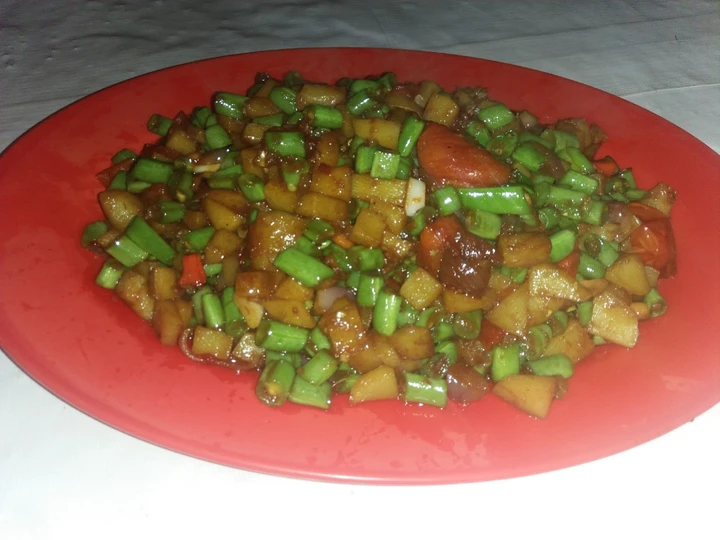 Langkah Gampang Membuat Resep Oseng buncis, wortel,dan kentang Mantul yang Enak Banget Anti Ribet, Sempurna