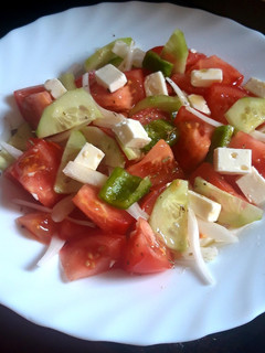 Una foto de Ensalada griega