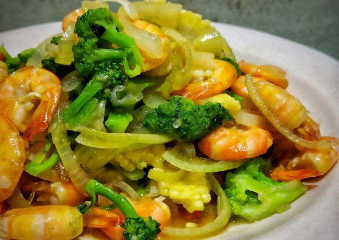 Resep Tumis Udang Brokoli Oleh Bunda Rayyan Cookpad