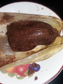 Una foto de Tamales de chocolate