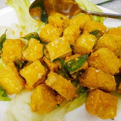Salted Eggs Bean Curd 咸蛋豆腐 A picture of Salted Eggs Bean Curd 咸蛋豆腐.