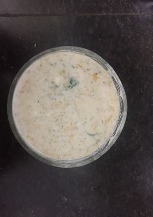 A picture of Pumpkin raita.