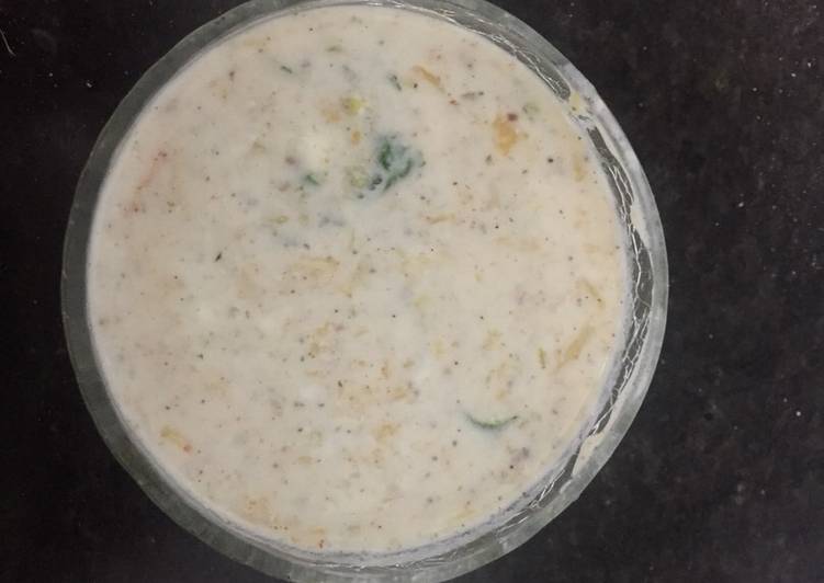 Simple Way to Make Speedy Pumpkin raita