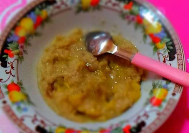 Quaker oat pisang kurma