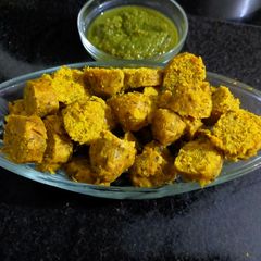A picture of Kasoori Methi Muthiya.