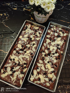 Foto resep Shiny crust fudgy brownies