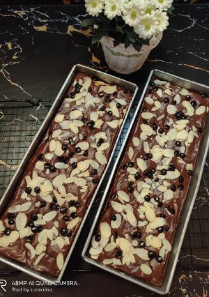 Foto resep Shiny crust fudgy brownies