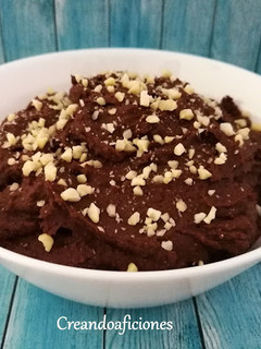 Una foto de Hummus de chocolate