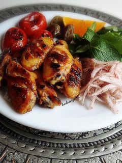 عکسی از دستور بال کبابی