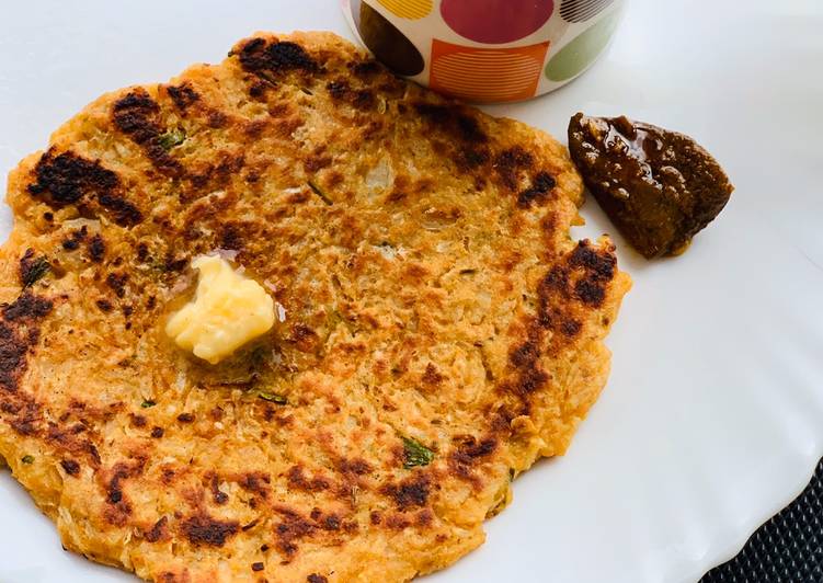 Easiest Way to Prepare Speedy MAKKI- MOOLI KA PARATHA