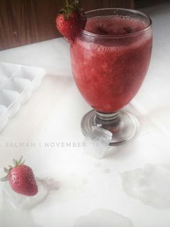 Foto resep Strawberry Juice