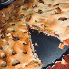 Chicken Pizza Pie A picture of Chicken Pizza Pie.
