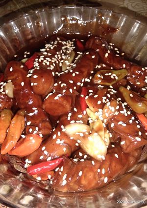 Foto resep Sosiz with saos barbeque, hot banget guyss😱