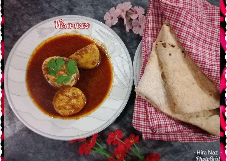 How to Make Yummy Anday Aloo Ka Salan