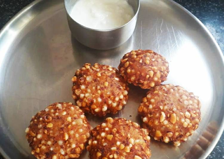 Sabudana Cutlets or Wada