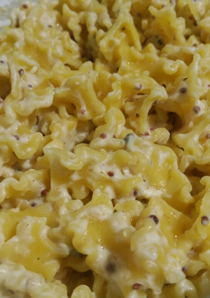 Una foto de Salsa de roquefort y mostaza