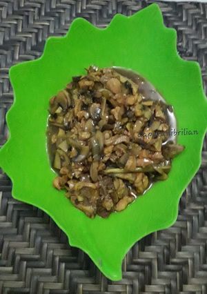 Foto resep Ayam jamur kecap toping mie ayam