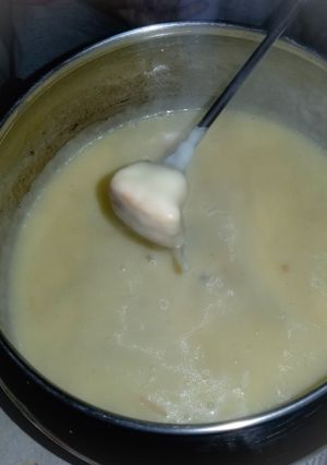 Una foto de Fondue de queso fueguina!!!