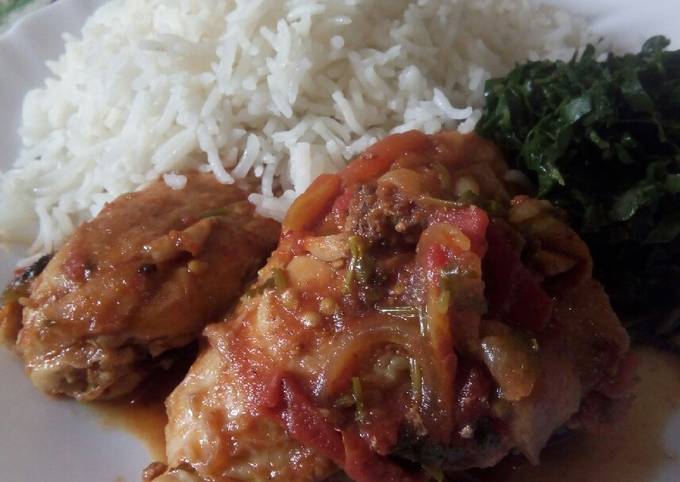 How to Prepare Homemade Simple chicken wet fry