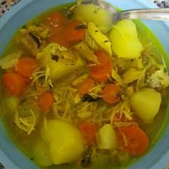 Foto principal de Guiso de verduras con sardinas