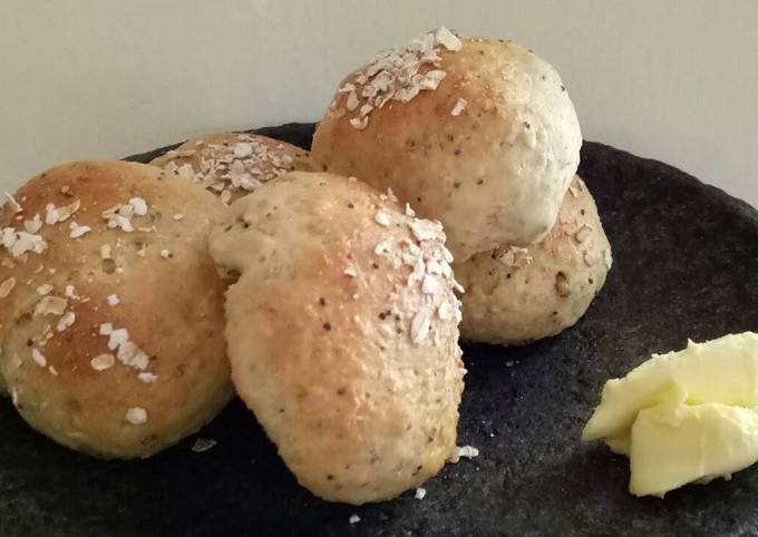 Resep Oatmeal rolls, Sempurna