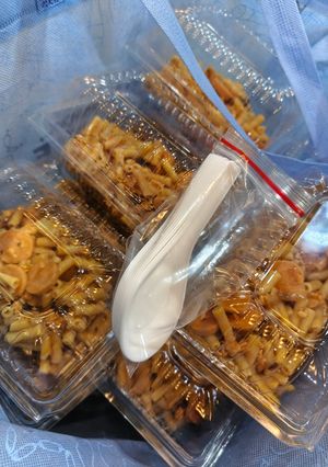 Gambar Makaroni Goreng Sos Cendawan