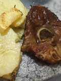 Corderito con papas al horno