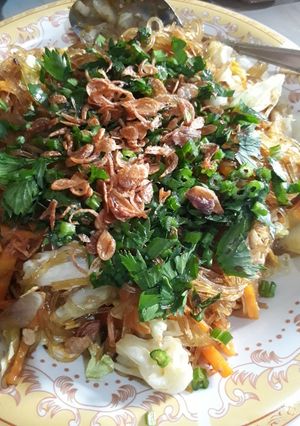 Foto resep Mie Soun telur sayur