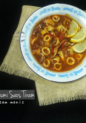 Foto resep Cumi Saos Tiram Asam Manis