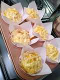 Quequitos de Naranja con Miga y Glaseado