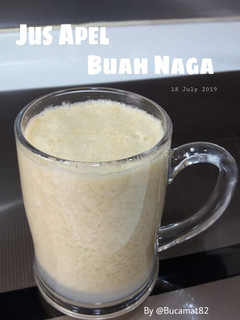 Foto resep Jus apel buah naga